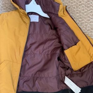 Mustard color Zara fall jacket